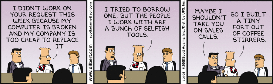 Dilbert Cartoon